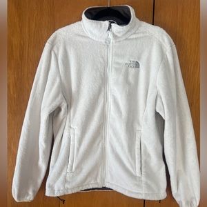 North Face Fuzzy Off White Jacket